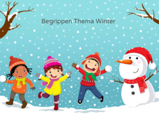 Begrippen bij thema winter by Lineke Kievit