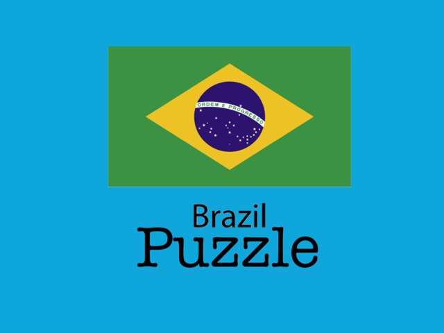 Brazil Puzzle by Elementary Learning