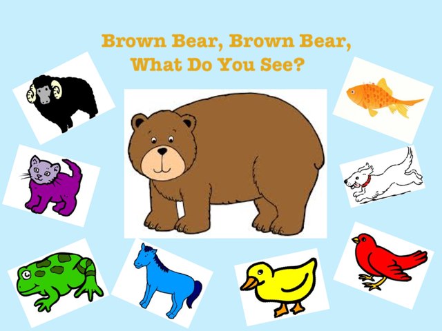 Brown Bear, Brown Bear, What Do You See? | Online Games | Language