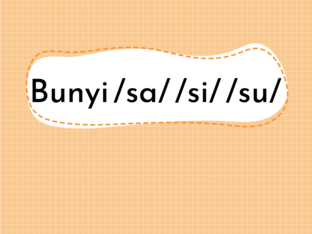Bunyi /sa/ /si/ /su/ by Aleesya Leng
