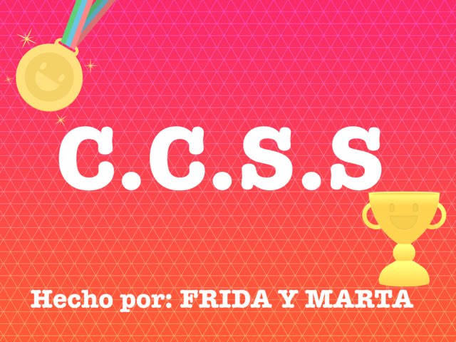 C.C.S.S by Marta Alonso