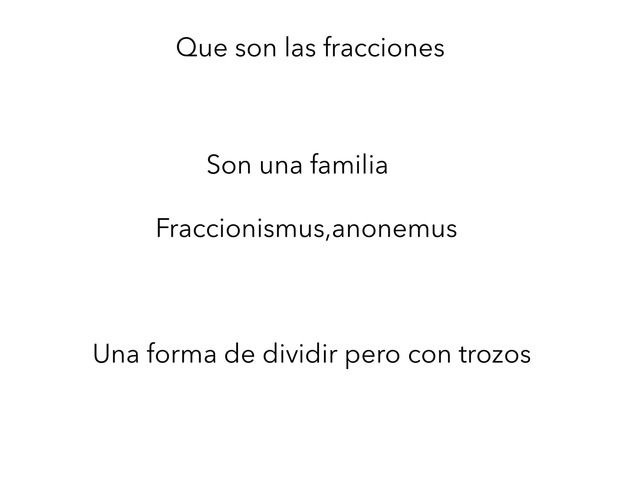 Fracciones  by Xavi Arlandis