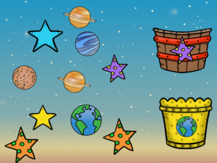 CLASIFICAR PLANETAS Y ESTRELLAS by Martha Lilia Lopez