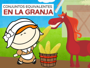 CONJUNTOS EQUIVALENTES EN LA GRANJA by Marta 3 años