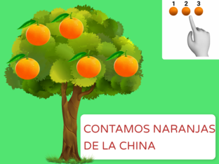 CONTAMOS NARANJAS  by Cristina Valenzuela
