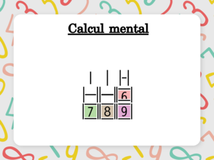 Calcul mental  by Ferreira