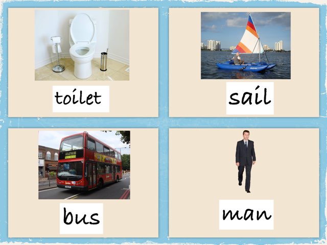 Can You Find The Pictures Beginning With The 't' Sound? by Char Loc