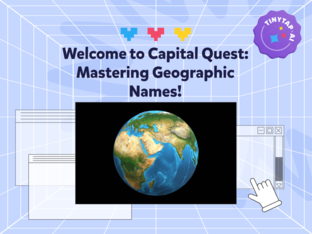 Capital Quest: Mastering Geographic Names Free Activities online for ...