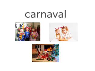 Carnaval - woorden herkennen by Emma Vananderoye