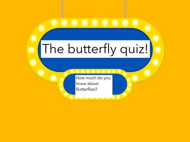Charlotte's Butterfly Quiz  by Charlotte Pancakes