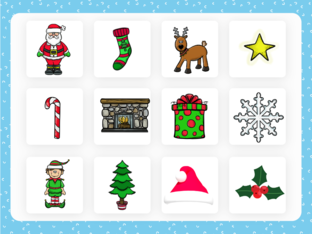 Christmas Vocabulary  by Sandra Lazaro
