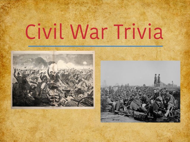 Civil War Trivia Free Activities online for kids in Kindergarten by ...