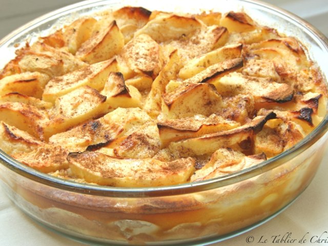 Clafoutis Aux Pommes by Saja Enfant