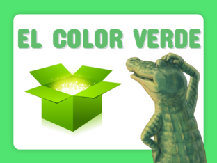 Colores: EL VERDE by Marta 3 años