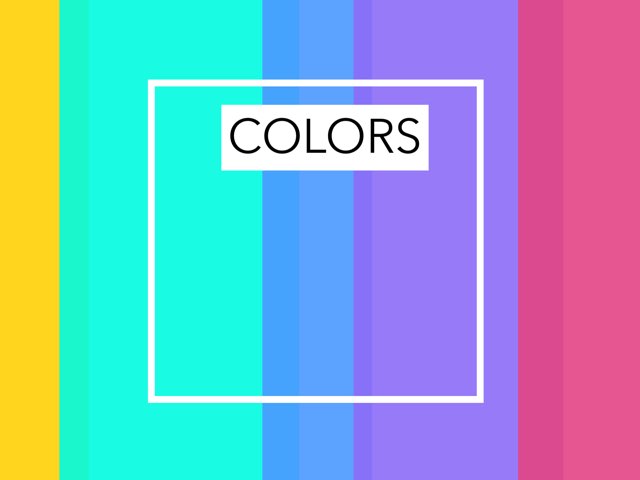 Colors In Hebrew by Morah Wilma