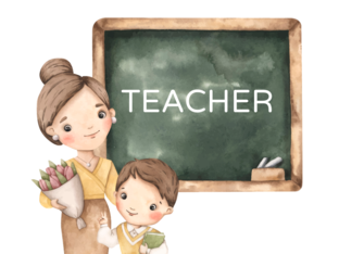 Community Helper 4 - Teacher by Parent