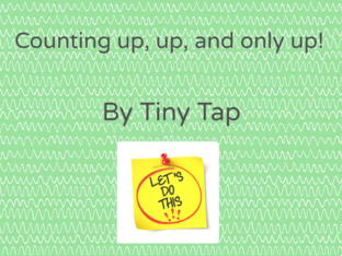 Counting up, up, and up! by Lee Emeg