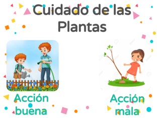 Cuidando la naturaleza by Maria