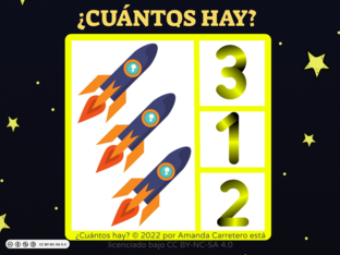 ¿Cuántos hay? El espacio by Amanda Carretero Gallarte