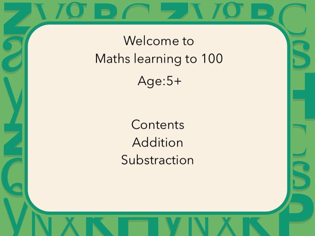Maths Learning To 100 by Shaun Matthew