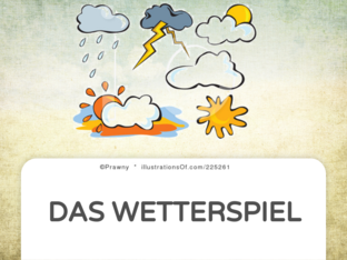DAS WETTERSPIEL by Deisi Flesch Pupo