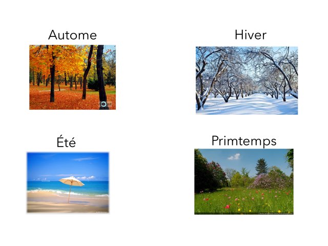 Quiz Saison by Juana Bertora