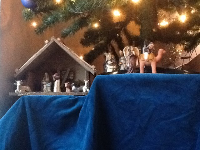 Kerststal by Janine Rops