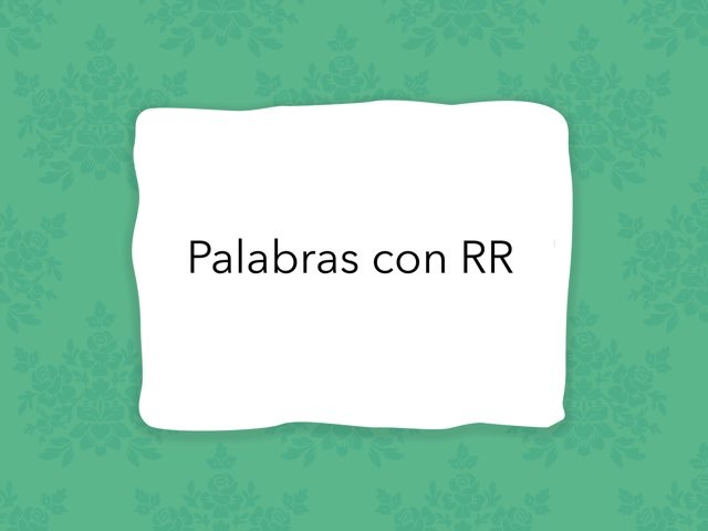 Palabras Con Re by Daniela Correa