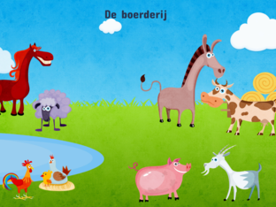 De boerderij: Schaduwen linken by Marthe Spenninck