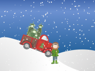 De kleine kerstboom by Lieselotte Heps