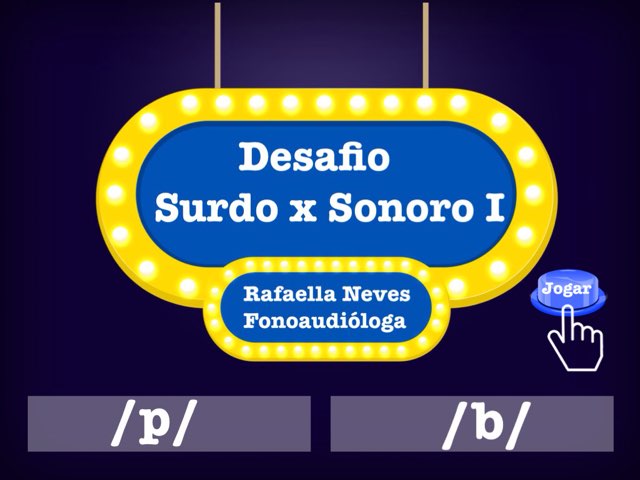 Desafio Surdo X Sonoro I by Rafaella Neves