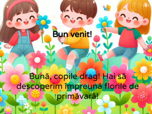 Descoperim florile de primavara by Marta Violeta