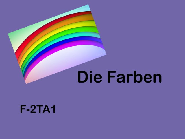 Die Farben F-2TA1 by Carla Müller