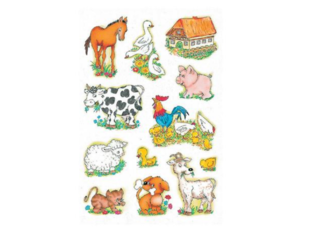 Dieren op de boerderij by elke medaets
