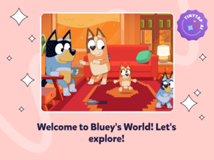 Discover Bluey's World by Diana chait
