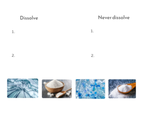 Dissolve & Never dissolve by hew zu