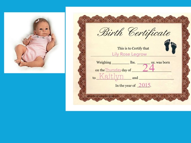 Doll Cortina cite  by Kaitlyn Legrow