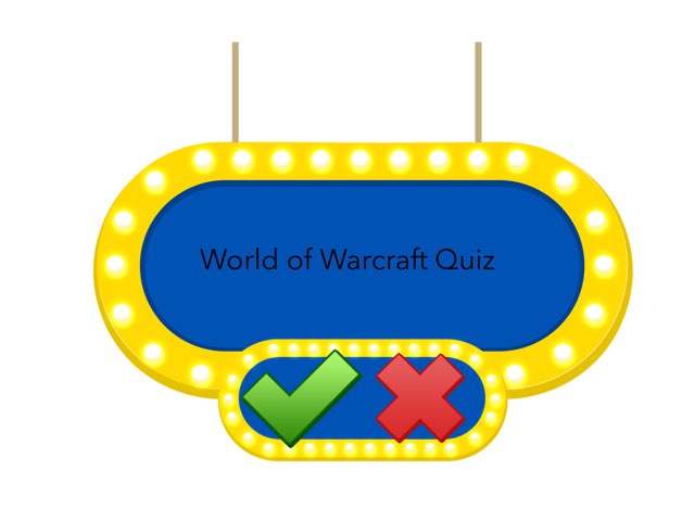 World Of Warcraft Quiz by Sabrina