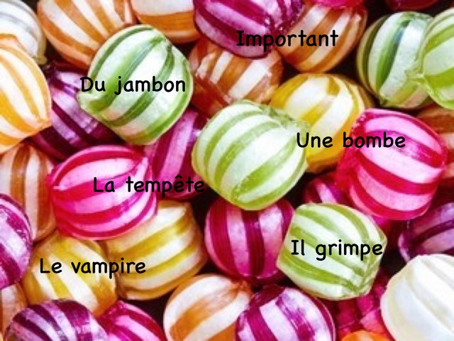 Les Mots by Marie-Claude Cantin