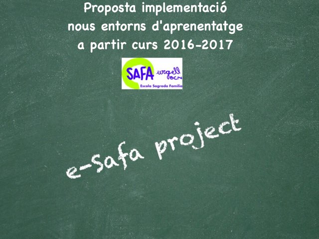 Proposta E-safa Project by ramon martin