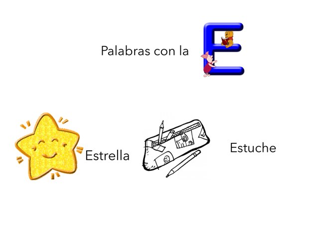 Palabras con la e by Salmita Alcolea badia