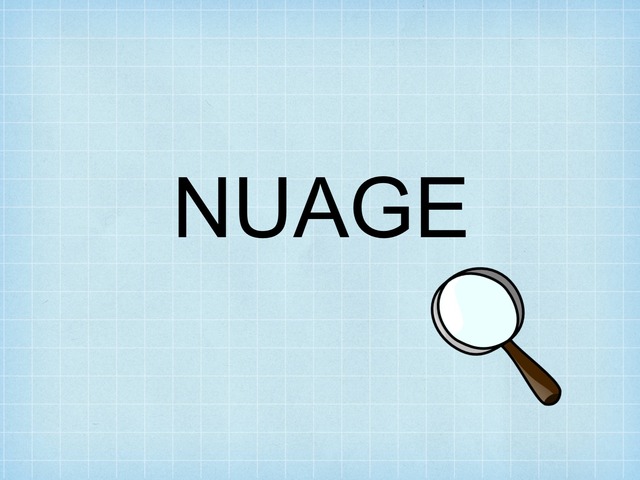 Dictée Nuage  by Lydia Bu