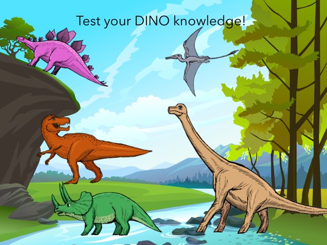 Test your knowledge of dinosaurs!  by Leah Pankoke
