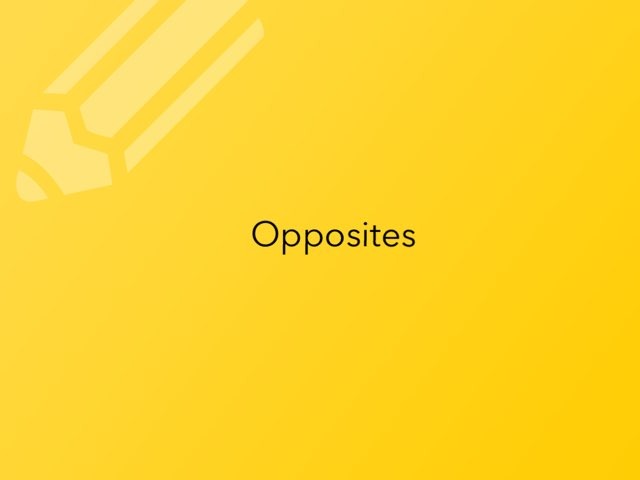 Opposites by Flora Silver