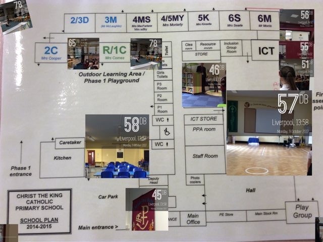 SA & IR's decibel Findings  by Christ The King