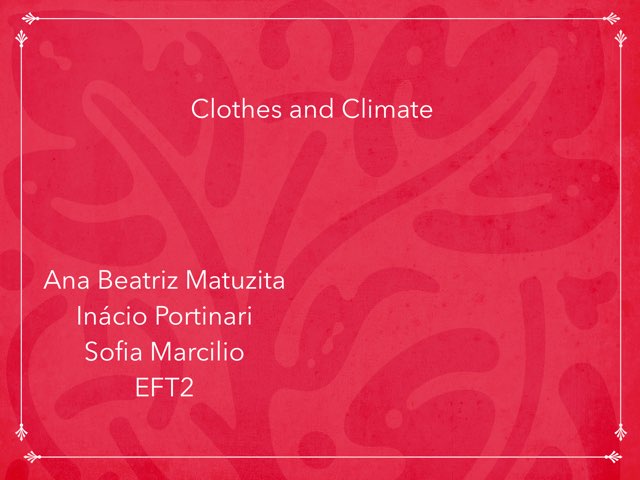 Clothes and Winter Game by Escola Comunitária Inglês EFT2