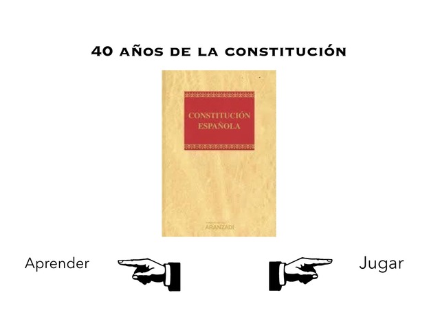 40 Años De La Constitución  by Fernando Barrena Llaves