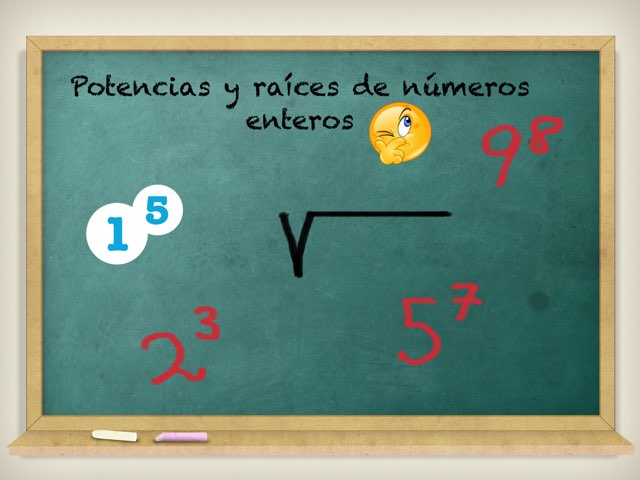 Trabajo De Potencias Y Raíces De Enteros by Irene González Herrera