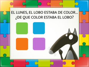 EL LOBO QUE QUERÍA CAMBIAR DE COLOR by Gisela Gonzalez