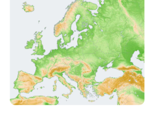 EL RELIEVE DE EUROPA by Sergio Martín Comesaña